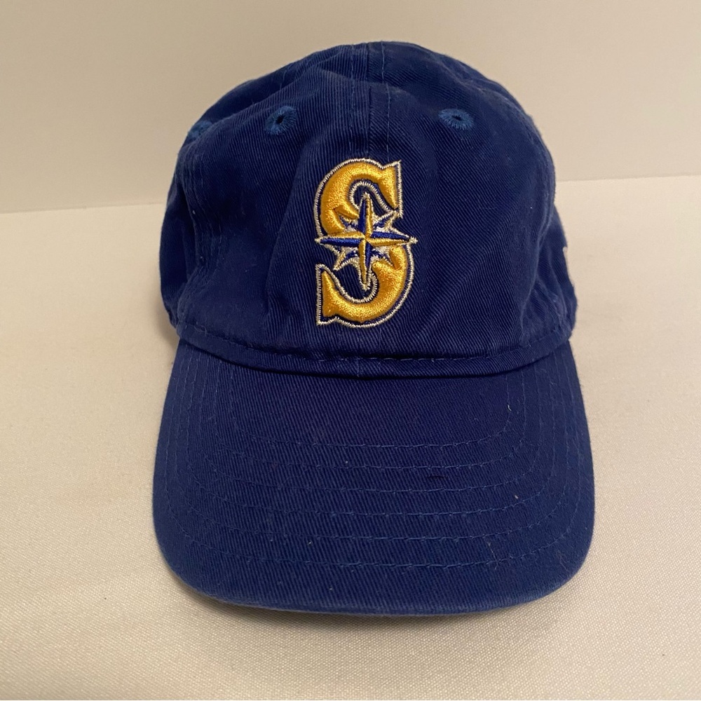 New Era Kids Navy Blue Cap with Gold Embroidered S Logo